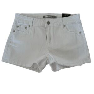 NWT Tractr White Jean Shorts